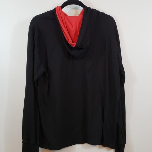 🛍 Justice league men's long sleeve hooded shirt - Picture 3 of 4